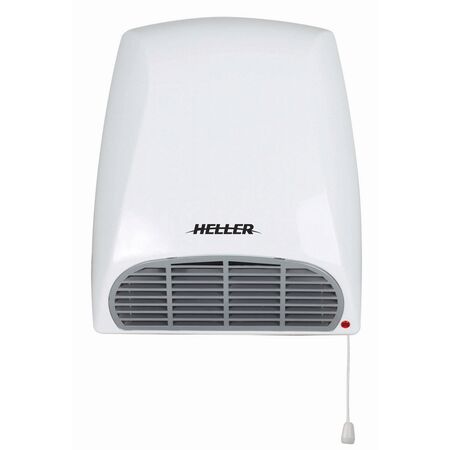 Bathroom Fan Heater 2000W with 2 Speed Settings & IP22 Rating | Wall Mounted by GAF