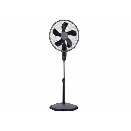 Adjustable Figure 8 Pedestal Fan | 40cm Blade | 3 Speed Settings & Remote Control | 7.5 Hour Timer by GAF