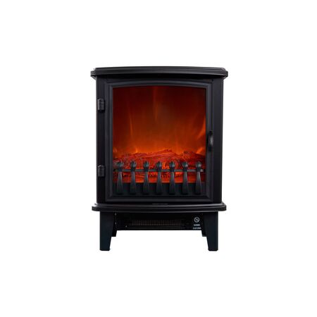 Electric Fireplace Heater 1800W | Log LED Flame Effect | Fan Assisted Warm Air | Freestanding by GAF