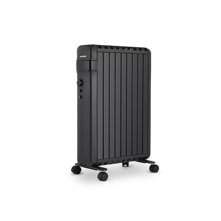 Oil Free Column Heater 2000W | 2 Heat Settings | Overheat Protection & Portable Design | Black by GAF