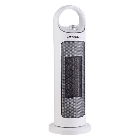 Mini Tower Fan Heater 2000W | Ceramic Heating Element | Adjustable Thermostat & Overheat Protection | Portable by GAF
