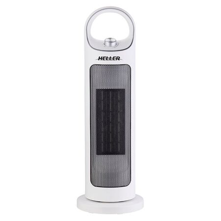 Mini Tower Fan Heater 2000W | Ceramic Heating Element | Adjustable Thermostat & Overheat Protection | Portable by GAF