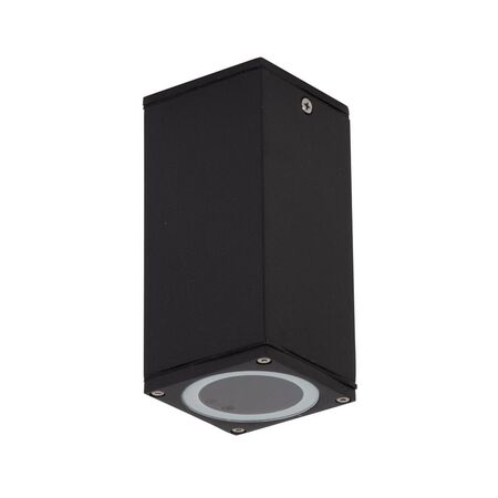 ALPHA-SM Surface Mount Exterior Downlight GU10 LED 6W 240V IP65 - Textured Black