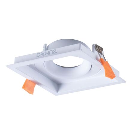 Cell Frame Square 1 Light Slotter to suit Cell Downlight Module Series - Black or White