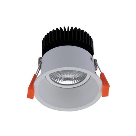 DEEP-10 Round Deepset 10W Recessed Dimmable LED IP40 Downlight - White