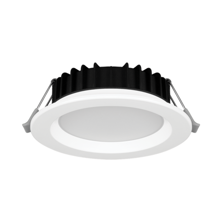 TACK 8W RND LED D/L IP44 WHITE