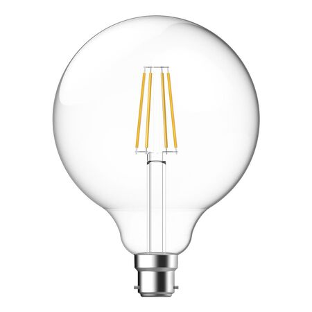 G120 7.8W DIMMABLE LED FILAMENT LAMP CLEAR 240V - B22