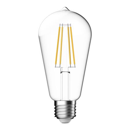 PEAR 7.2W DIMMABLE  LED FILAMENT LAMP CLEAR 240V - E27