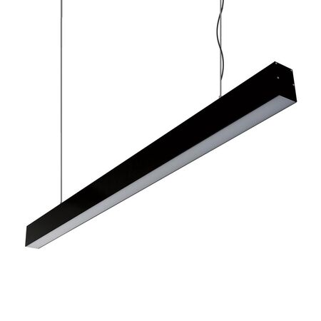 MAX-50 Down Pendant Profile 17.3W 1M C/W Opal - Black