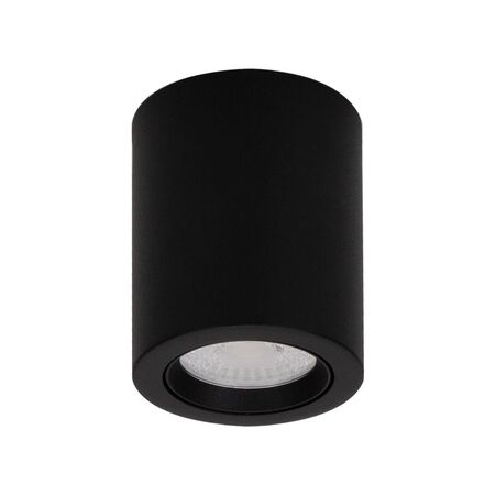NEO-10 Round 10W Surface Mount Tiltable LED Dimmable IP20 Downlight - Black