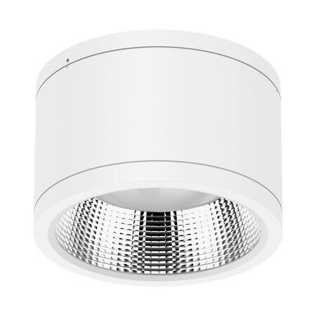 NEO-PRO Round 35W Surface Mount Dimmable LED Tricolour IP65 Downlight - White