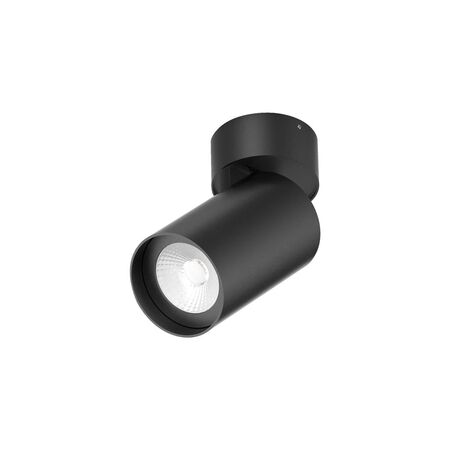 PISTOL-15 Round 15W Surface Mount Adjustable LED dimmable IP20 Downlight - Black