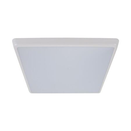 SOLAR-400-SQ Square 35W 400MM Slimline LED Dimmable IP54 Oyster Light - White