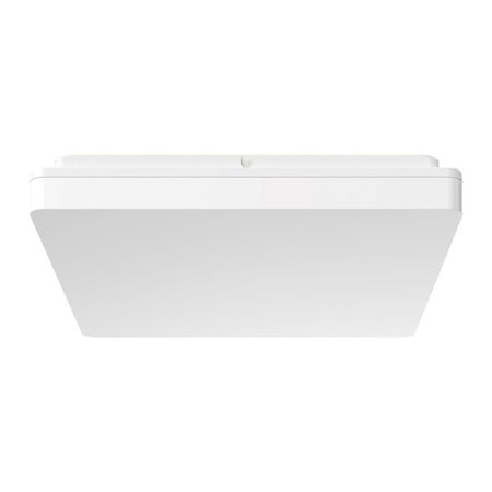 SUNSET-400 Square 35W 400MM LED Tricolour Dimmable IP54 Oyster Light - White