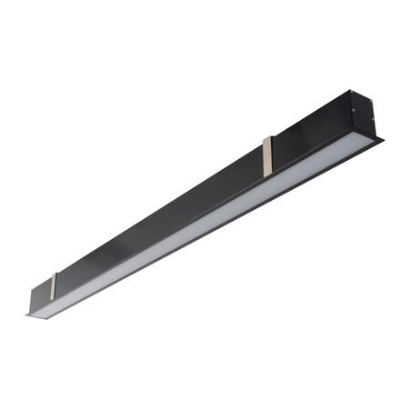 MAX-50 Recessed Profile 17.3W 1M C/W Opal - Black