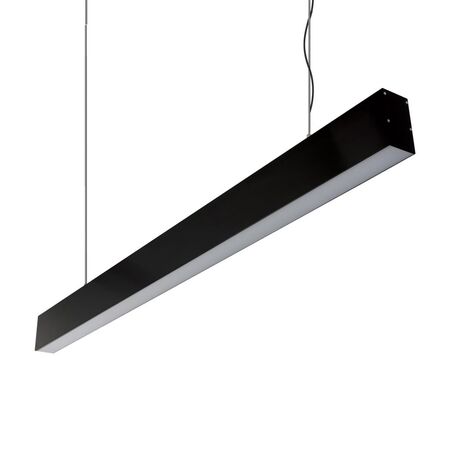 MAX-50 Two Way Pendant Profile 34.6W 1M C/W Opal - Black