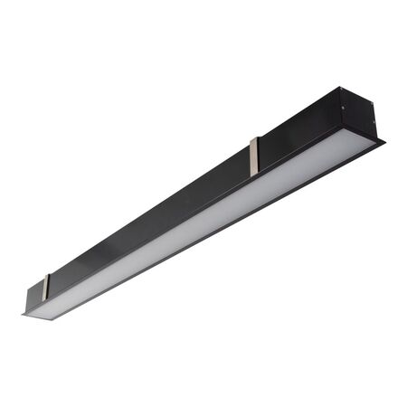 MAX-75MM Recessed Profile 17.3W 1M C/W Opal - Black