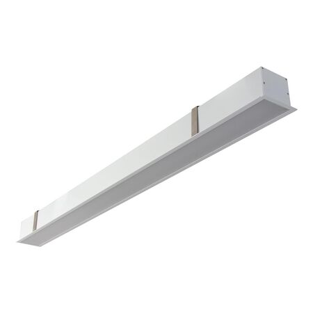 MAX-75MM Recessed Profile 17.3W 1M C/W Opal - White