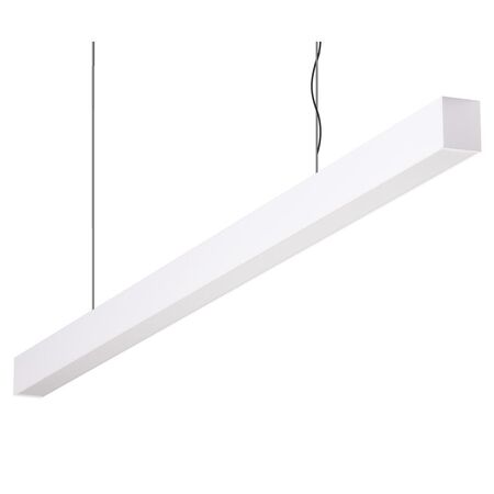 MAXI-40 1.2M LONG PENDANT WHITE DIMMABLE 4K FLAT DIFFUSER