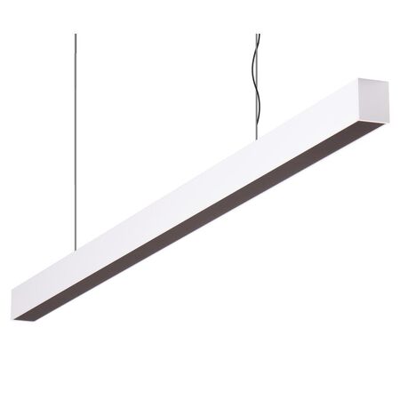 MAXI-40 1.2M LONG PENDANT WHITE DIMMABLE 4K FLAT DIFFUSER