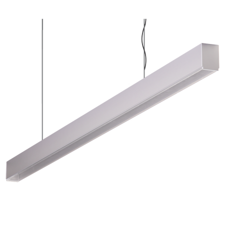MAXI-40 1.2M LONG PENDANT ALUMINIUM DIMMABLE 3K HIGH DIFFUSER