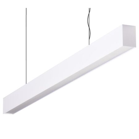 MAXI-50 1.2M LONG PENDANT WHITE DIMMABLE 3K