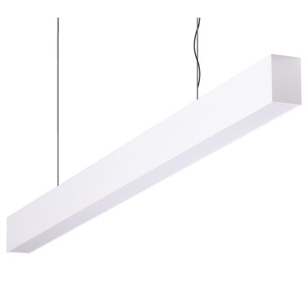 MAXI-50 1.2M LONG PENDANT WHITE DIMMABLE 3K