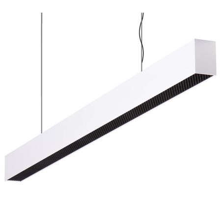 MAXI-50 1.2M LONG PENDANT WHITE DIMMABLE 3K