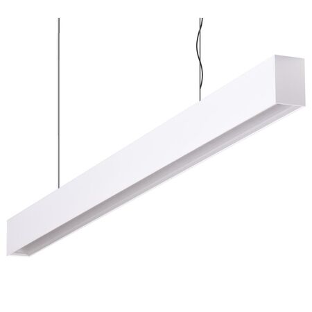 MAXI-50 1.2M LONG PENDANT WHITE DIMMABLE 3K