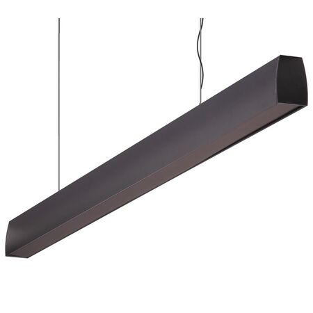 MAXI-CURVE 1.2M LONG PENDANT BLACK DIMMABLE 4K
