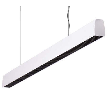 MAXI-CURVE 1.2M LONG PENDANT WHITE DIMMABLE 3K