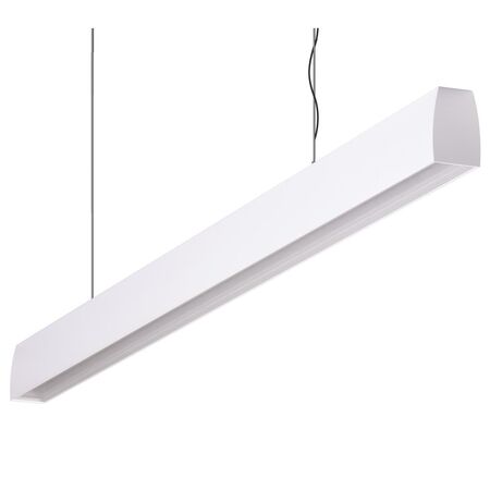 MAXI-CURVE 1.2M LONG PENDANT WHITE DIMMABLE 4K