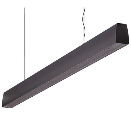 MAXI-CURVE 1.7M LONG PENDANT BLACK DIMMABLE 3K