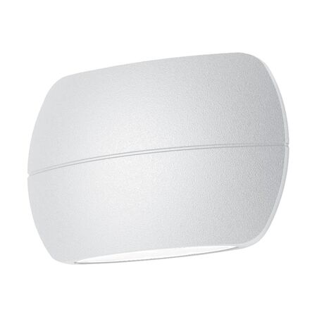 BELL-8 240V 8W Two Way LED Wall Light -  Textured White