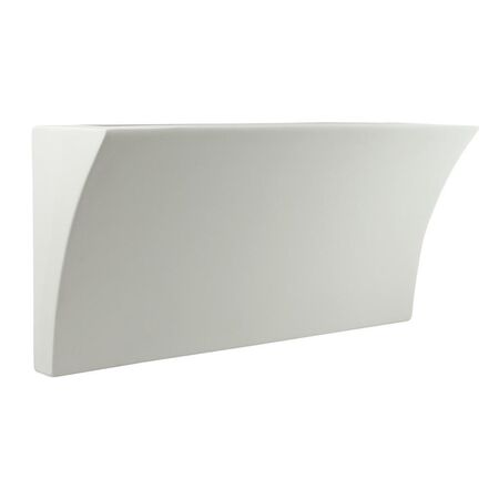 BF-2014 Ceramic Wall Uplight - Raw / G9