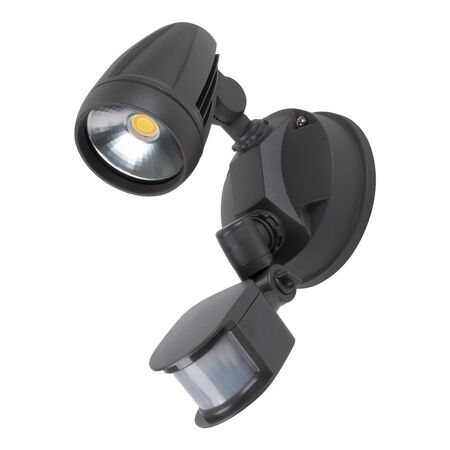 MURO-PRO-15S Single Head 15W LED Spotlight with Sensor - TRIO Tricolour