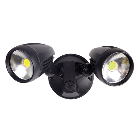 MURO-PRO-30 Twin Head 30W LED Spotlight - TRIO Tricolour