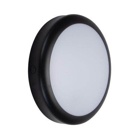 VERSA-300 Round Plain Bunker IP65 240v Black or White