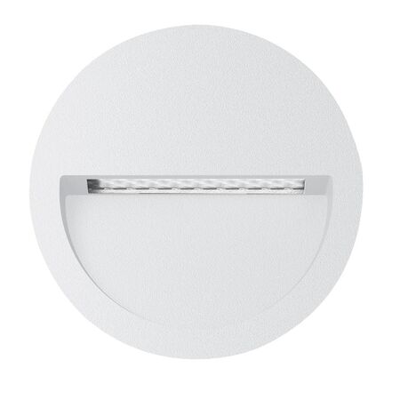 ZAC-4 RND REC IP65 4W 12V WHT