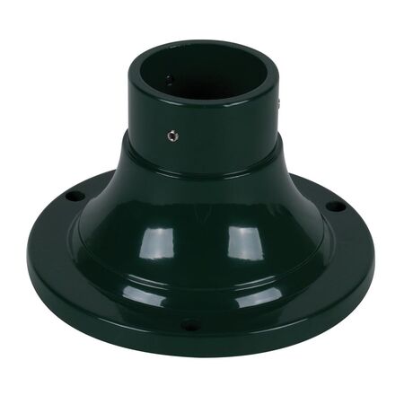 BB-100 Aluminium Bollard Base to suit 60-76 outer diameter post - powder coated finish