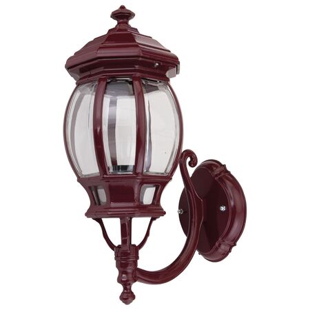 GT-1031 Vienna Curved Arm Upward Wall Light - Powder Coated Finish / B22