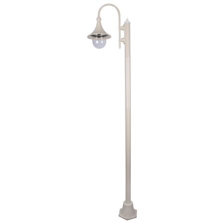 GT-1068 Monaco Single Head Plain Post - Powder Coated Finish / E27
