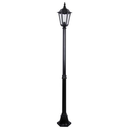 GT-136 Chester 1 Light Short Post Light - Powder Coated Finish / B22