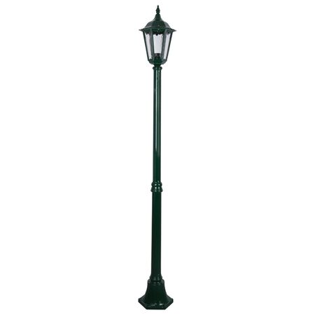 GT-136 Chester 1 Light Short Post Light - Powder Coated Finish / B22