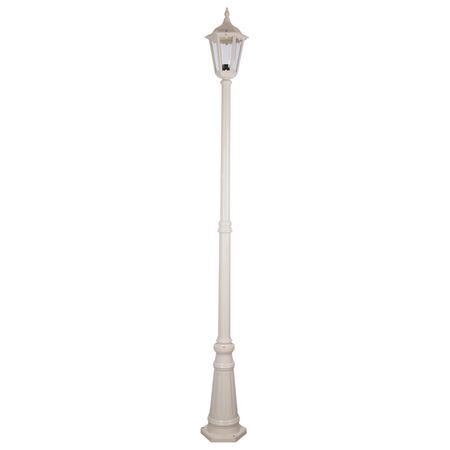 GT-138 Chester Single Head Tall Post Light - Powder Coated Finish / B22