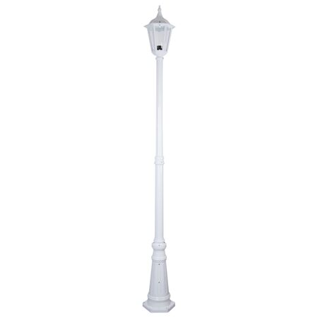 GT-138 Chester Single Head Tall Post Light - Powder Coated Finish / B22