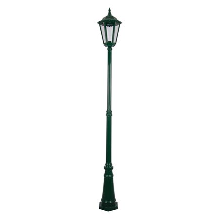 GT-168 Chester Large Single Head Tall Post Light - Powder Coated Finish / B22