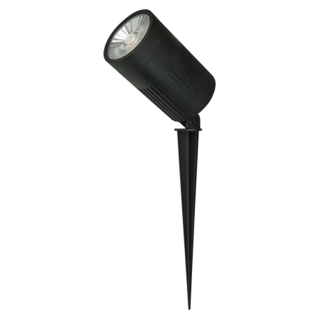 ZOOM-PRO 30W 12/24V DC GARDEN SPIKE C/W HOOD BLK