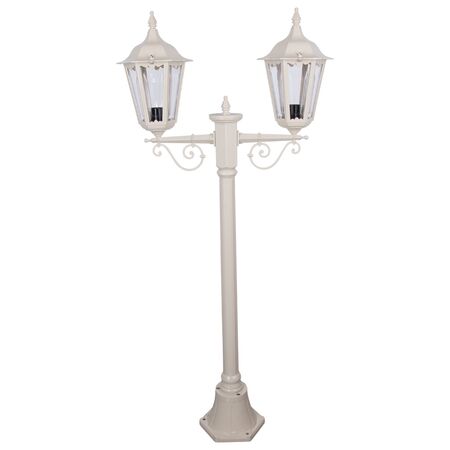 GT-135 Chester Twin Head Short Post Light - Powder Coated Finish / B22