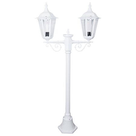 GT-135 Chester Twin Head Short Post Light - Powder Coated Finish / B22